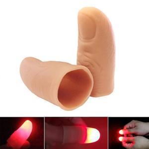 LIGHT FLASHING FINGERS MAGIC TRICK - $9.99 USD+