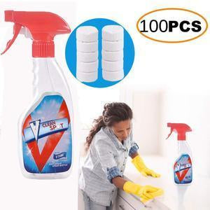 Multi Functional Effervescent Spray Cleaner Set with Bottle - $5.98 USD+